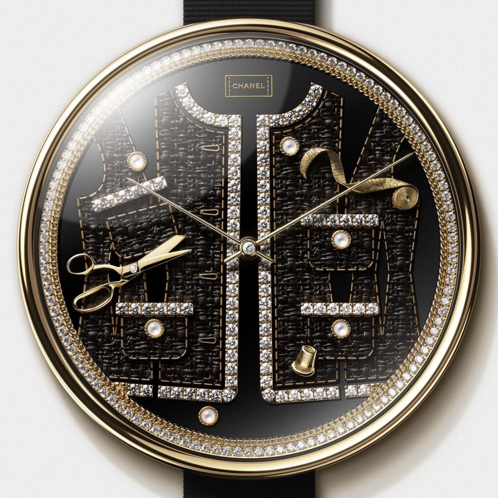 mademoiselle-Prive-reloj-Chanel-Motivo-Tweed-Dreams-of-Luxury