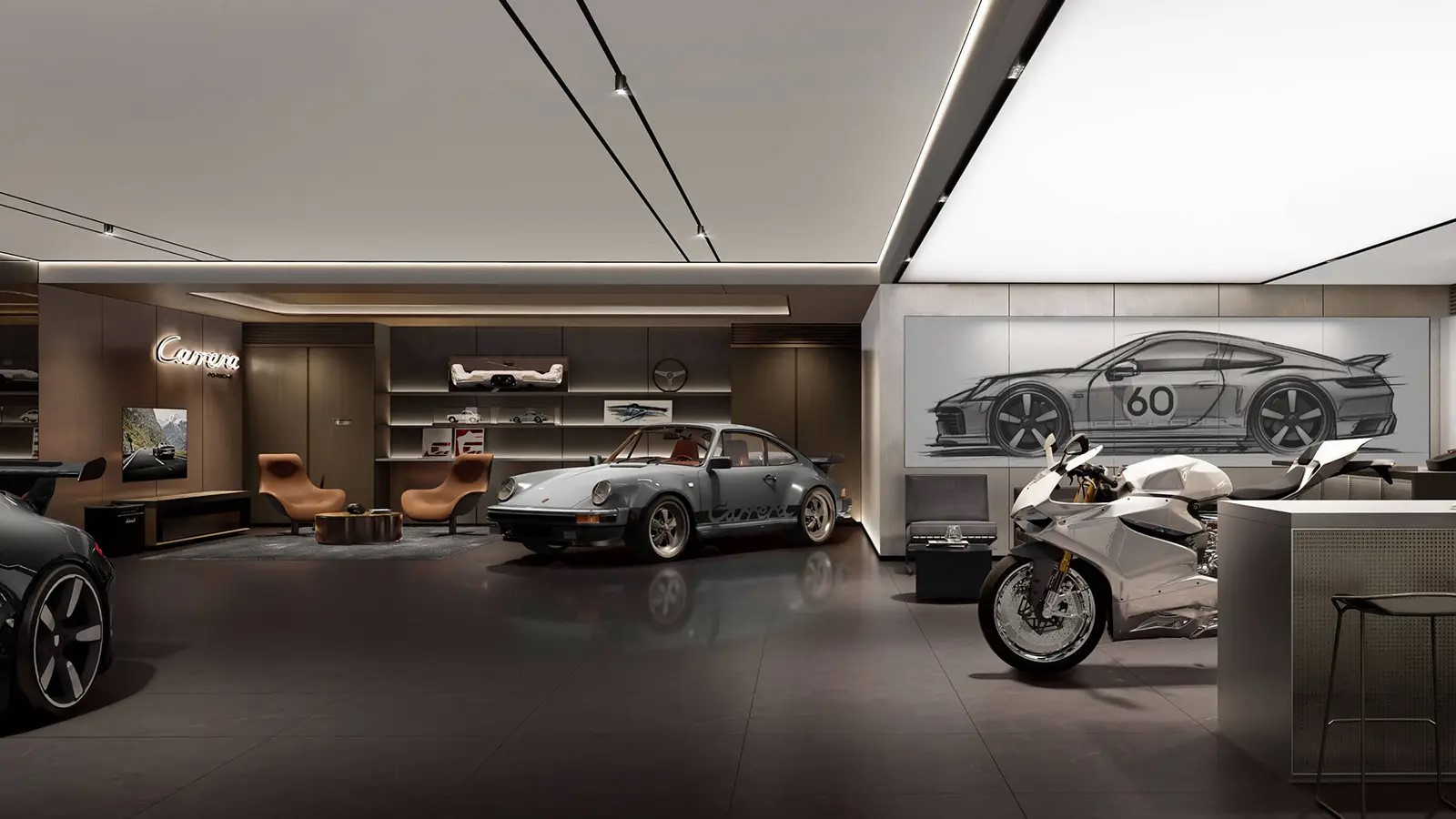 Garage-Porsche-design-Tower-Bangkok-Dreams-of-Luxury